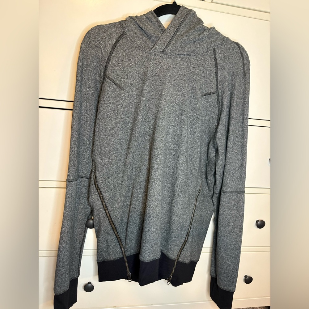 lululemon gray hoodie SIZE 8